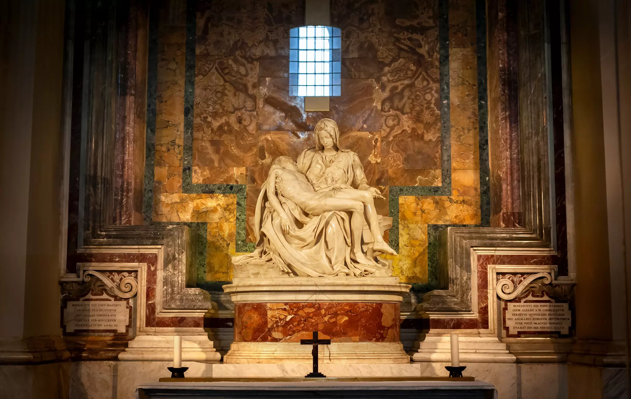 ROME, ITALY - JUNE 30, 2017 - PietÃ  by Michelangelo at St. Peter's Basilica, Vatican City, Rome  License Type: media  Download Time: 2022-12-22T00:04:58.000Z  User: claramonitto  Is Editorial: Yes  purchase_order:   