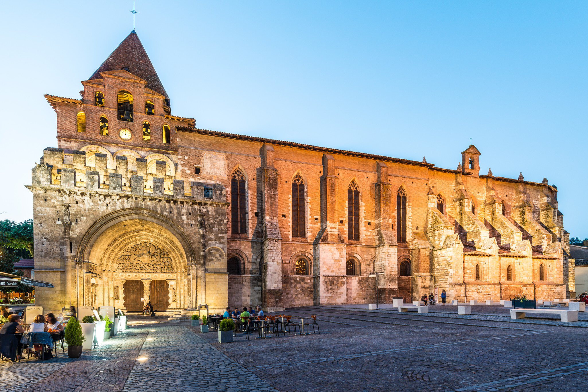 Saint Pierre Abbey in Moissac, Castelsarrasin, Tarn-et-Garonne, Midi-Pyrenees, France; Shutterstock ID 499628674;