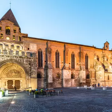 Saint Pierre Abbey in Moissac, Castelsarrasin, Tarn-et-Garonne, Midi-Pyrenees, France; Shutterstock ID 499628674;