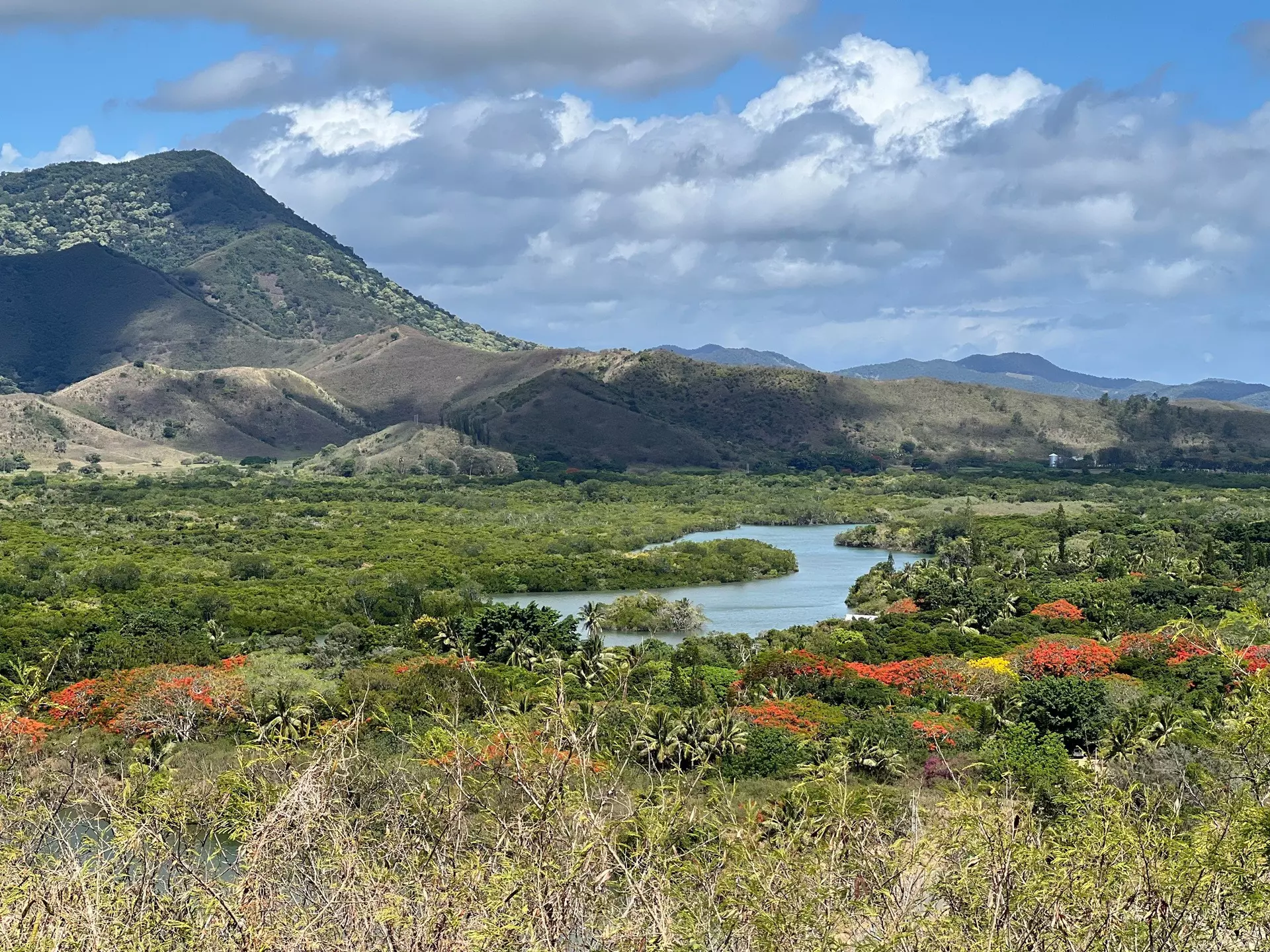 NEW CALEDONIA, DECEMBER 2025. The  Notre-Dame-des-Flots lookout point.