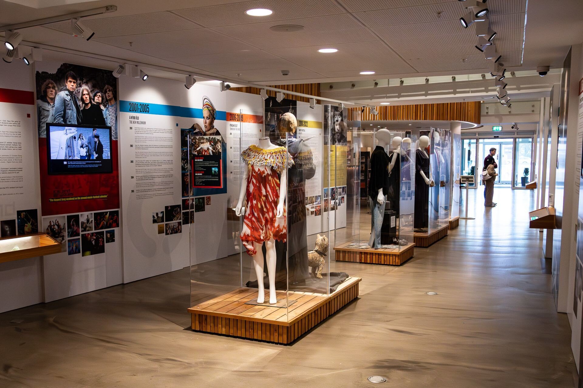 **RIGHTS MANAGED** uploaded for use on the LP app Icelandic Museum of Rock ’n’ Roll interior contact info@hljomaholl.is