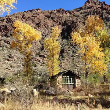 Cabins at Phantom Ranch, Grand Canyon National Park, Arizona, USA