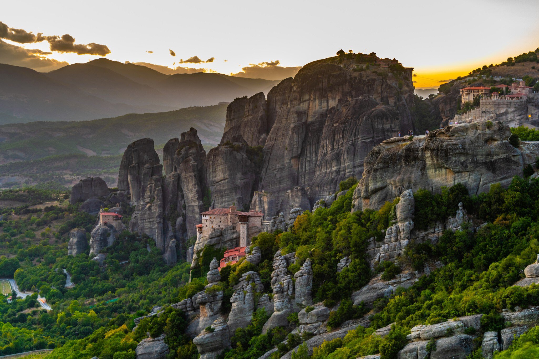 Sunset over the Monasteries of Meteora in Greece.
1294468807
aerial, anapavsa, beautiful, building, christian, christianity, church, cliff, countryside, dusk, forest, great, greece, greek, hill, kastraki, landmark, landscape, megalou, meteor, meteora, meteorou, monastery, moni, mountain, nature, nicholas, old, orthodox, panorama, panoramic, religion, religious, rock, rousanou, roussanou, saint, scenery, scenic, sky, stone, summer, sun, sunset, temple, tourism, travel, unesco, valley, varlaam