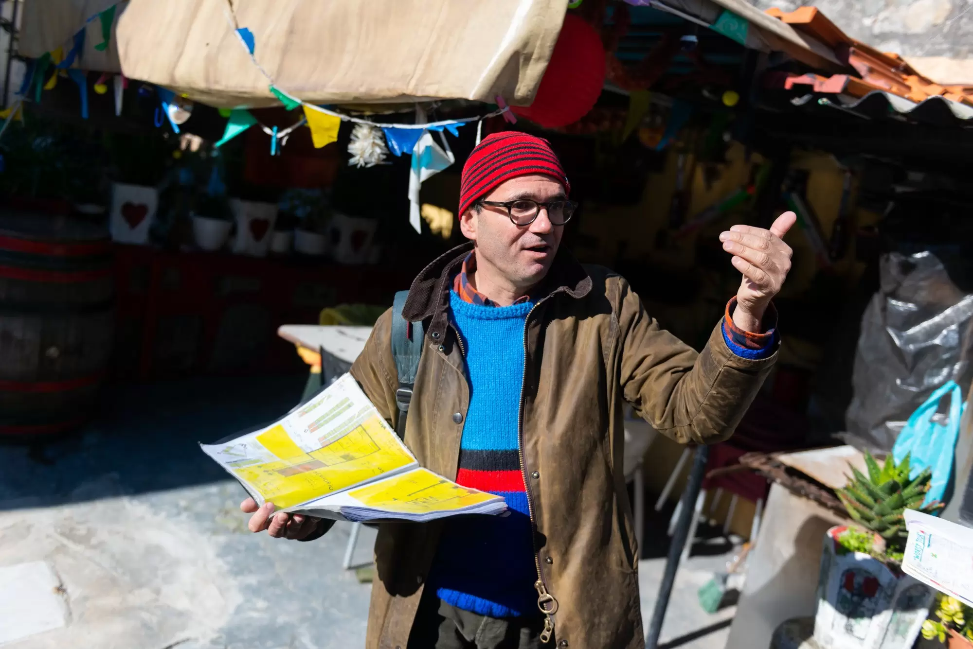 Pedro, the host of "The Worst Tours" in Porto © Austin Bush