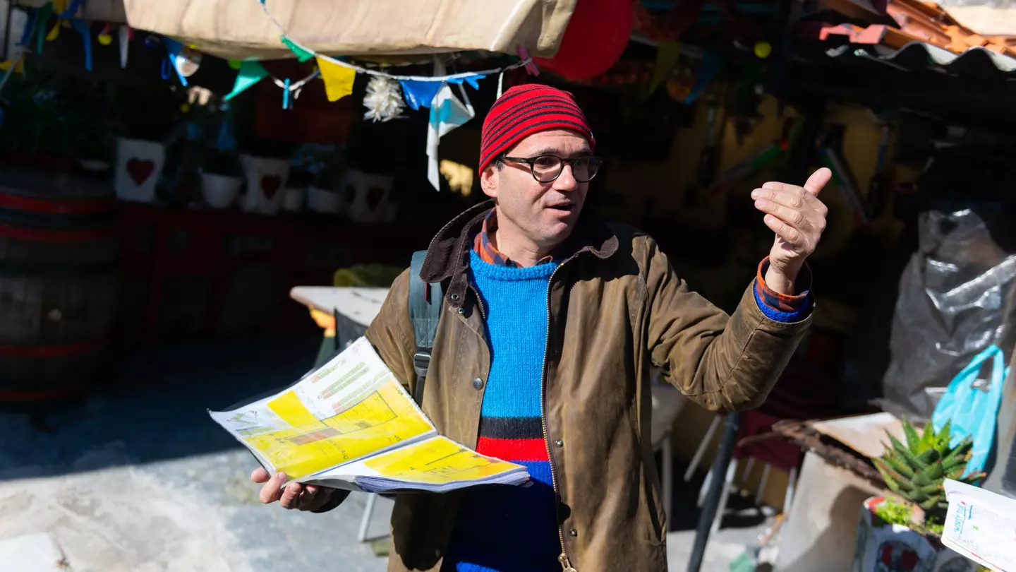 Pedro, the host of "The Worst Tours" in Porto © Austin Bush