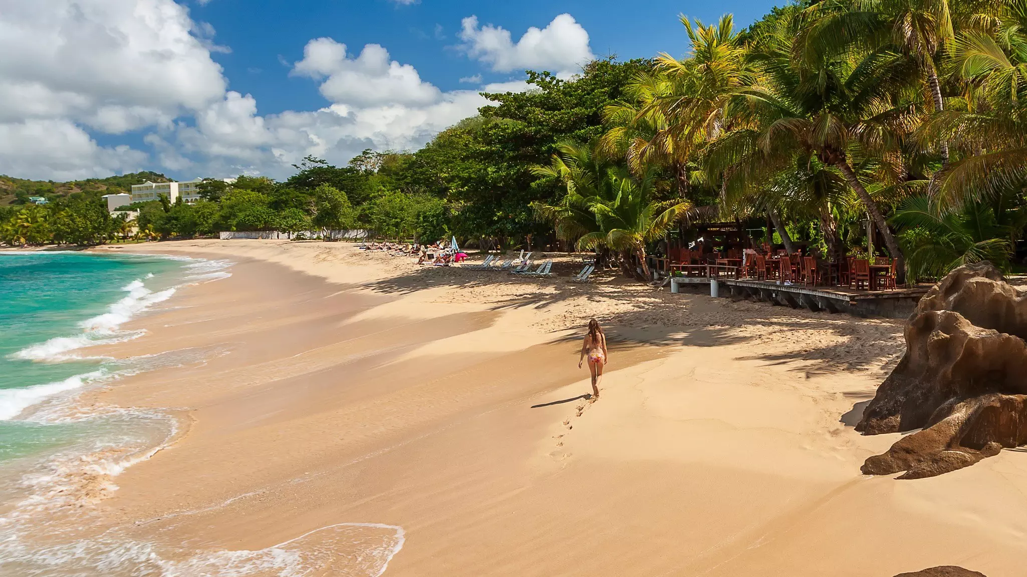 Grande Anse Beach, Grenada. Peter Krocka/Shutterstock
