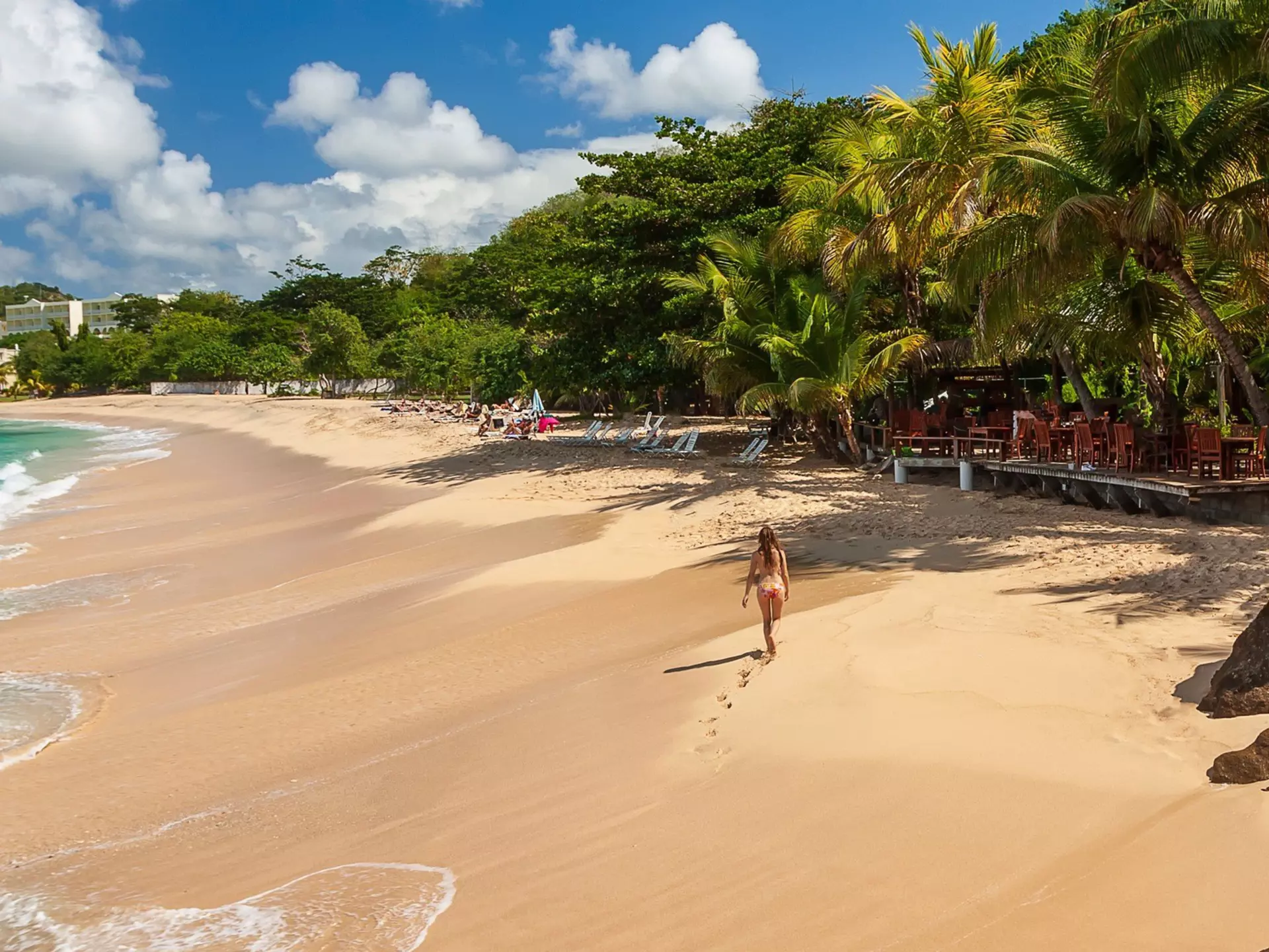 Grande Anse Beach, Grenada. Peter Krocka/Shutterstock