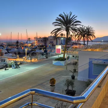 Marbella harbor,Costa del Sol,Spain