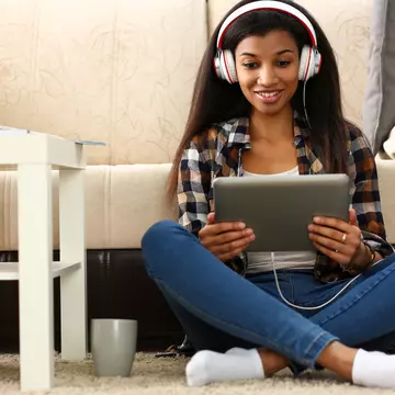 Black ordinary female american teen portrait at home sofa remote education concept. Girl hold tablet in hand music apps teacher checks homework online university library learning foreign languages
1322554640
african, audio, beautiful, blogger, book, communicate, communication, concept, course, desk, education, graduation, headphones, headset, hobby, home, homework, interactive, internet, knowledge, lecture, lesson, listen, make, movie, music, note, office, online, order, remote, school, seminar, service, smile, student, study, tablet, technology, training, tutor, video, watch, web, woman, work, workplace, young