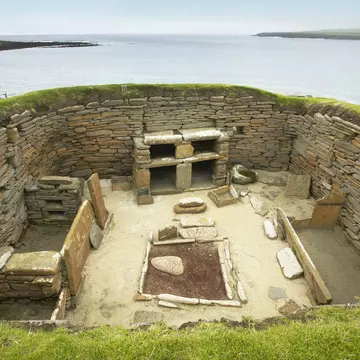 The farming settlement at Skara Brae, Scotland, is over 5000 years old © ABB Photo / Shutterstock