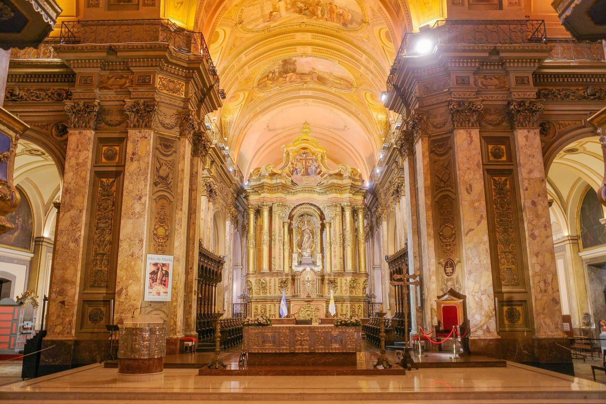 Buenos Aires, Argentina - 22 Nov, 2024: Catedral Metropolitana de Buenos Aires, Buenos Aires Metropolitan Cathedral, Argentina, License Type: media, Download Time: 2025-01-29T01:00:49.000Z, User: Ppeterson948, Editorial: true, purchase_order: 56530 - Guidebooks, job: Global Publishing WIP, client: Global Publishing WIP, other: Pia Peterson Haggarty