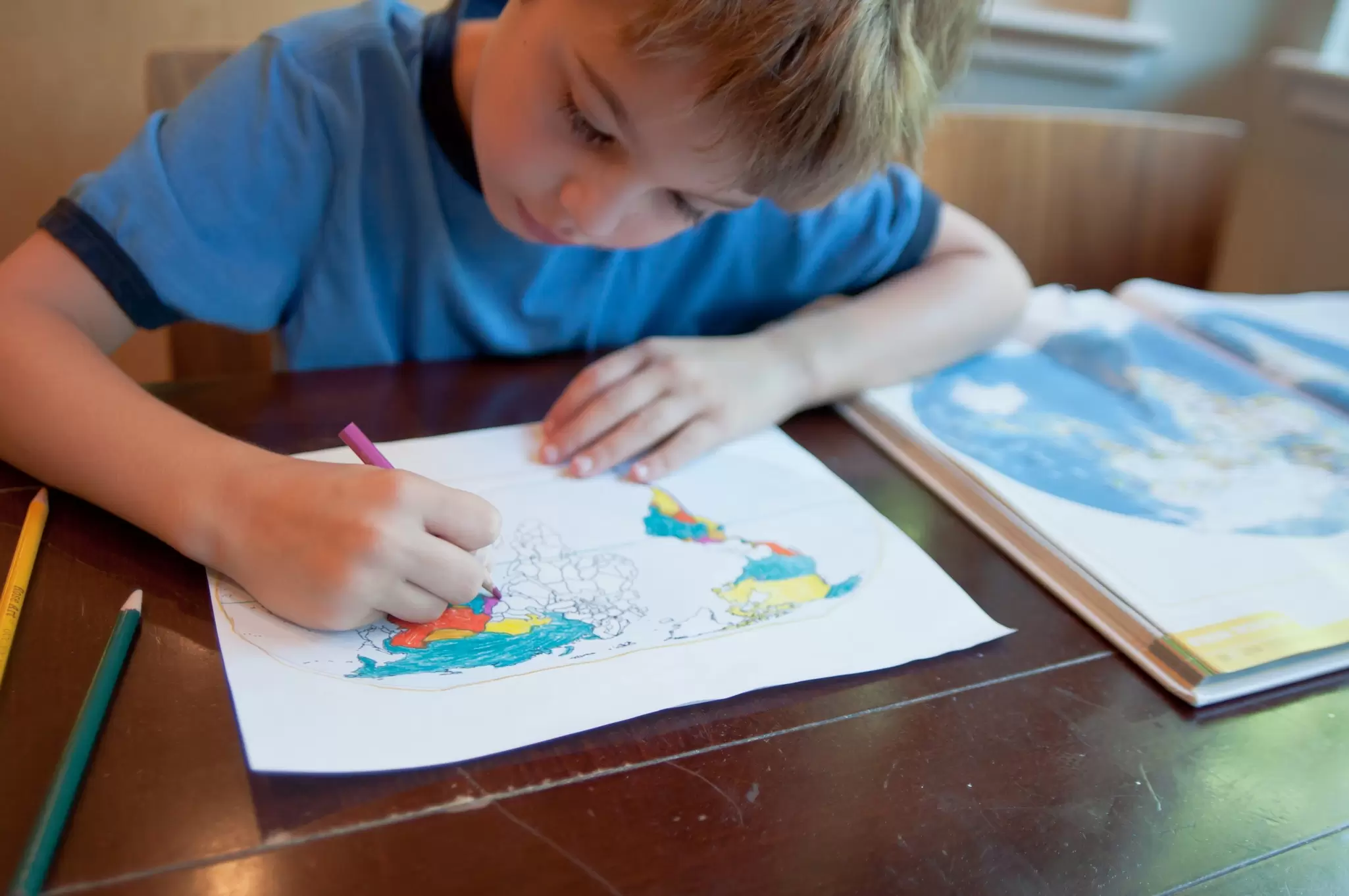 There are many great resources to help families explore the world from home. Teresa Short / Getty Images