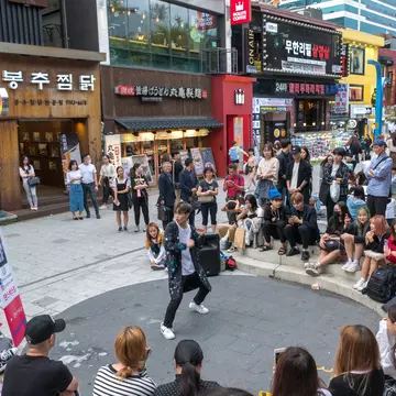 Guests are seen during the Seoul Fashion Week 2020