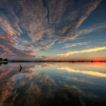 With wide open skies and miles of views, Nebraska is a sight to see. Diana Robinson Photography / Getty Images