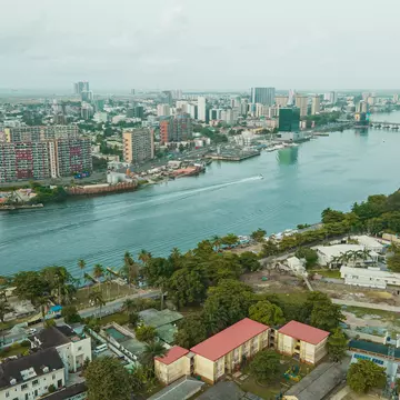 Cityscape and skyline of Lagos Island, Ikoyi, Victoria Island in Lagos.
1309040347