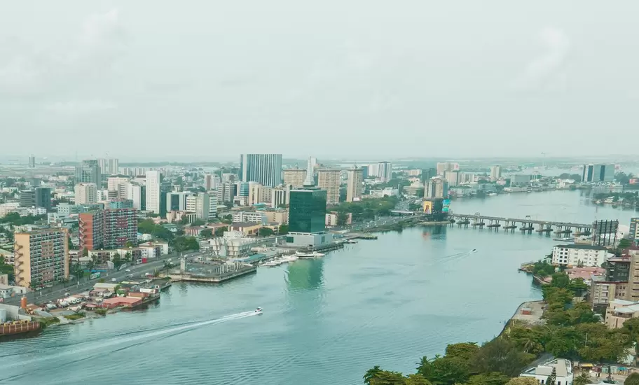 Cityscape and skyline of Lagos Island, Ikoyi, Victoria Island in Lagos.
1309040347
