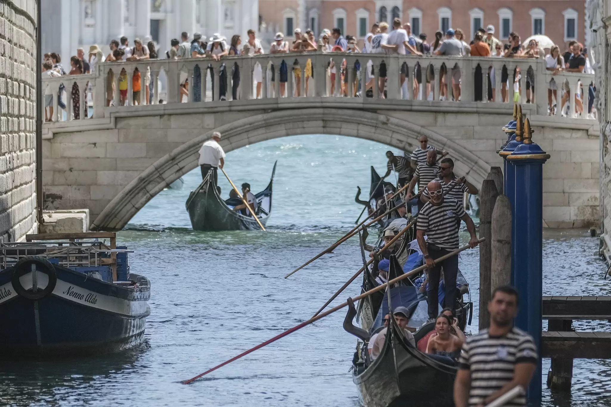 Unesco has made a move to add Venice its list of "World Heritage in Danger." © Stefano Mazzola/Getty Images