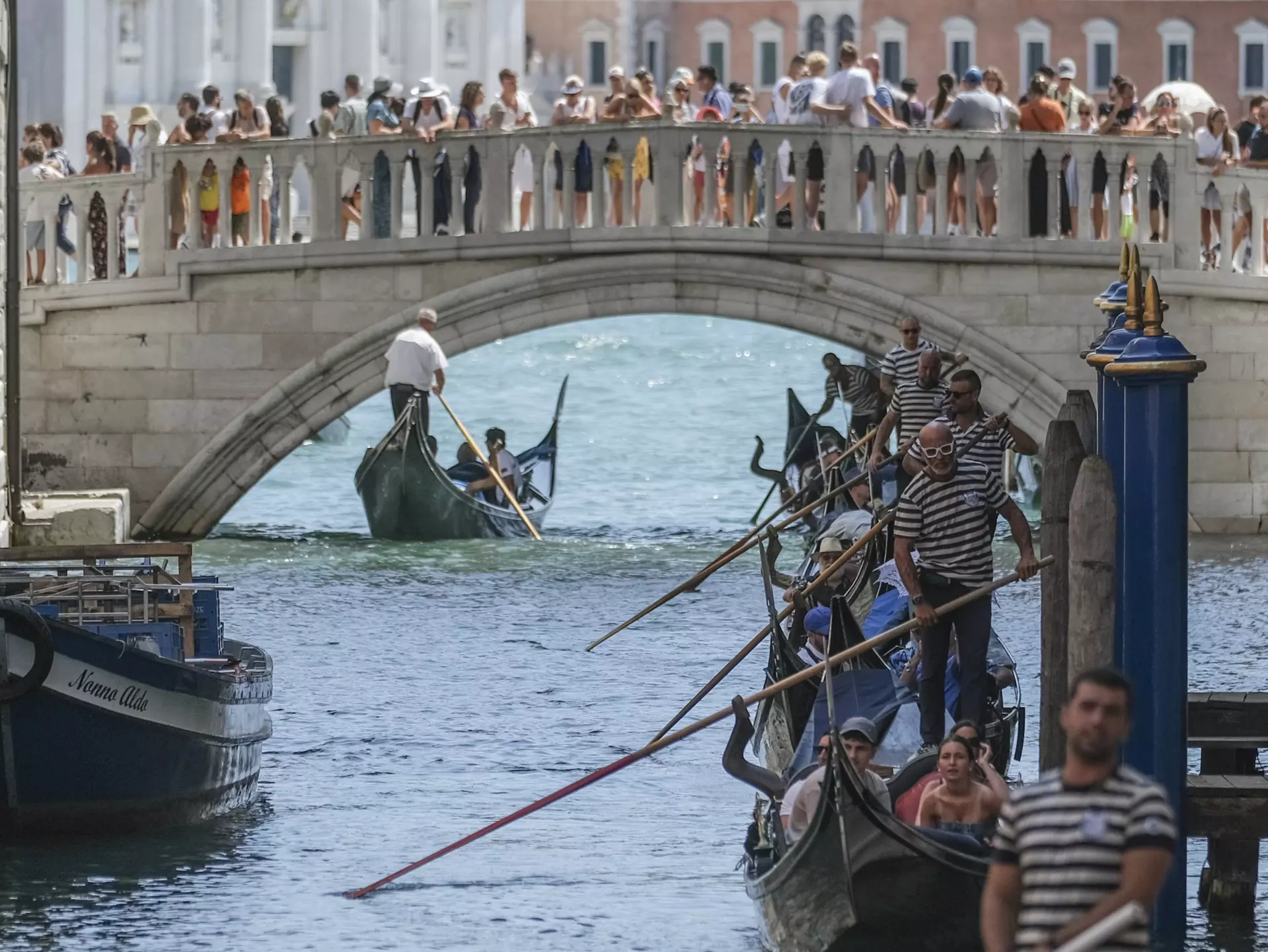 Unesco has made a move to add Venice its list of "World Heritage in Danger." © Stefano Mazzola/Getty Images
