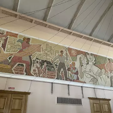 Admire Soviet-era architecture and mosaics at Bendery's Palace of Culture on a guided trip to Moldova. Sandie Kestell/Lonely Planet