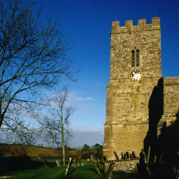 Whichford Church in the Cotswolds near Long Compton - England
