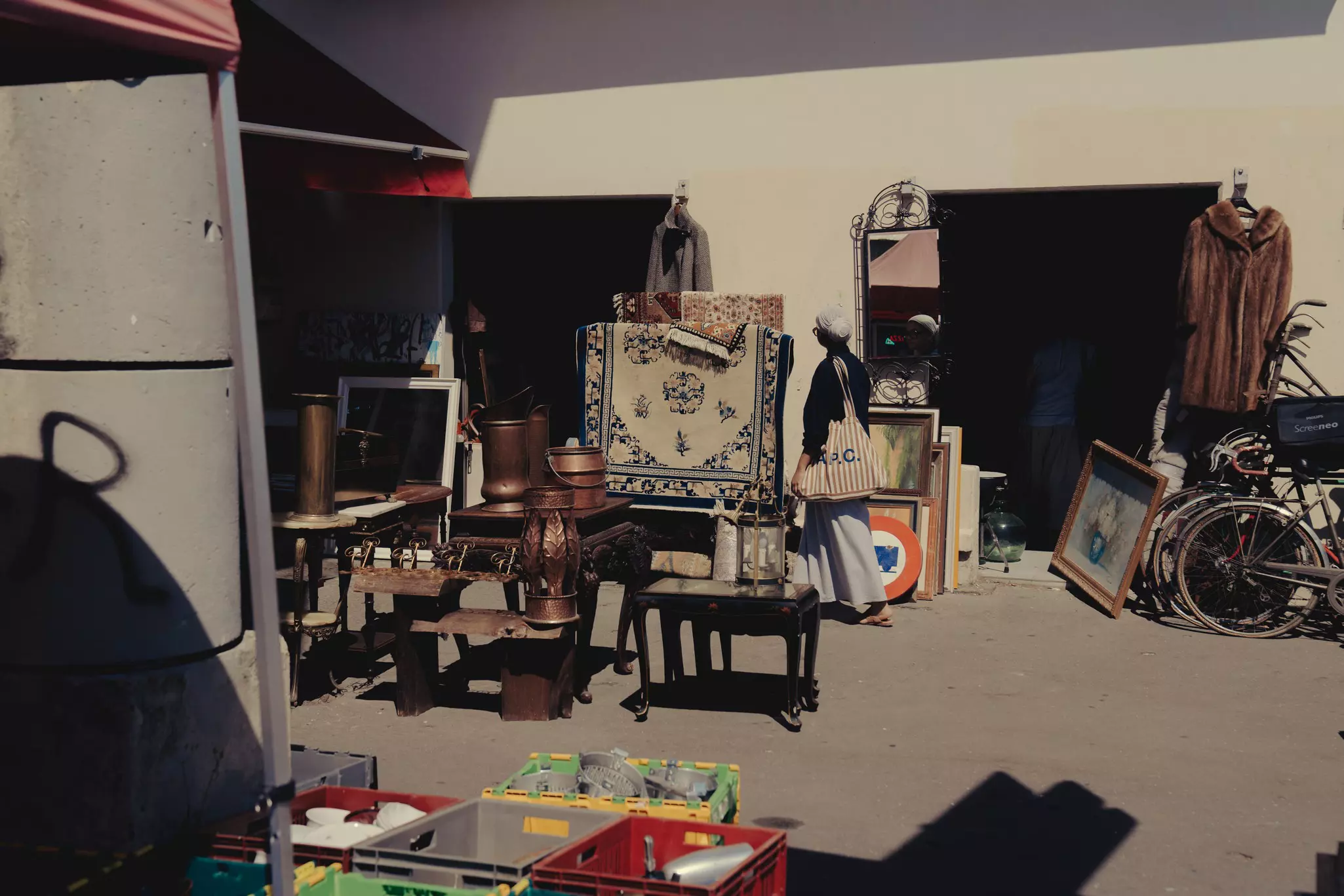 Les Puces de Paris Saint-Ouen, Paris, France. July 2024.