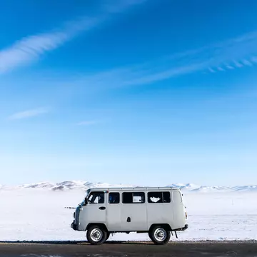 Mongolia's wide open spaces were made for road tripping © Yulia Denisyuk / Bell Collective / Getty Images