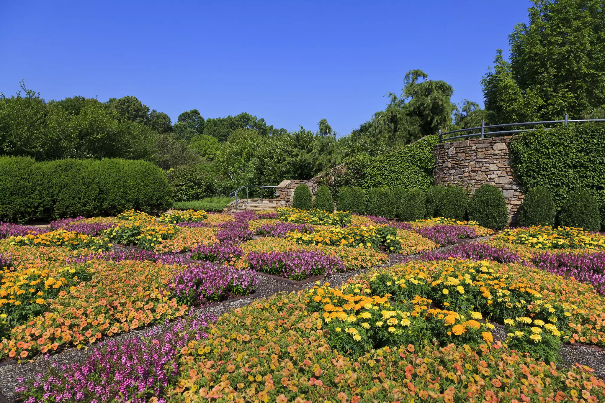 The Quilt Garden at the North Carolina Arboretum