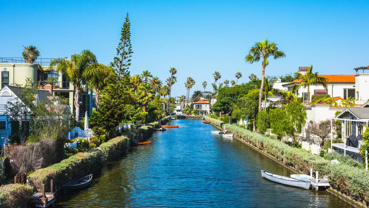 The Venice Canals were first created in 1905. deimagine / Getty Images