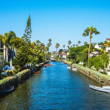 The Venice Canals were first created in 1905. deimagine / Getty Images