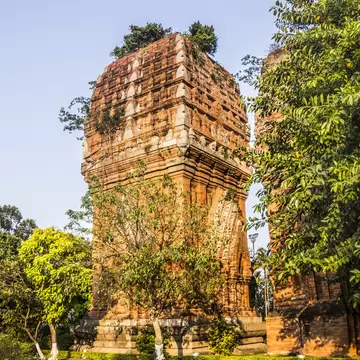 The Thap Doi Cham Towers at Qui Nonh, Vietnam.