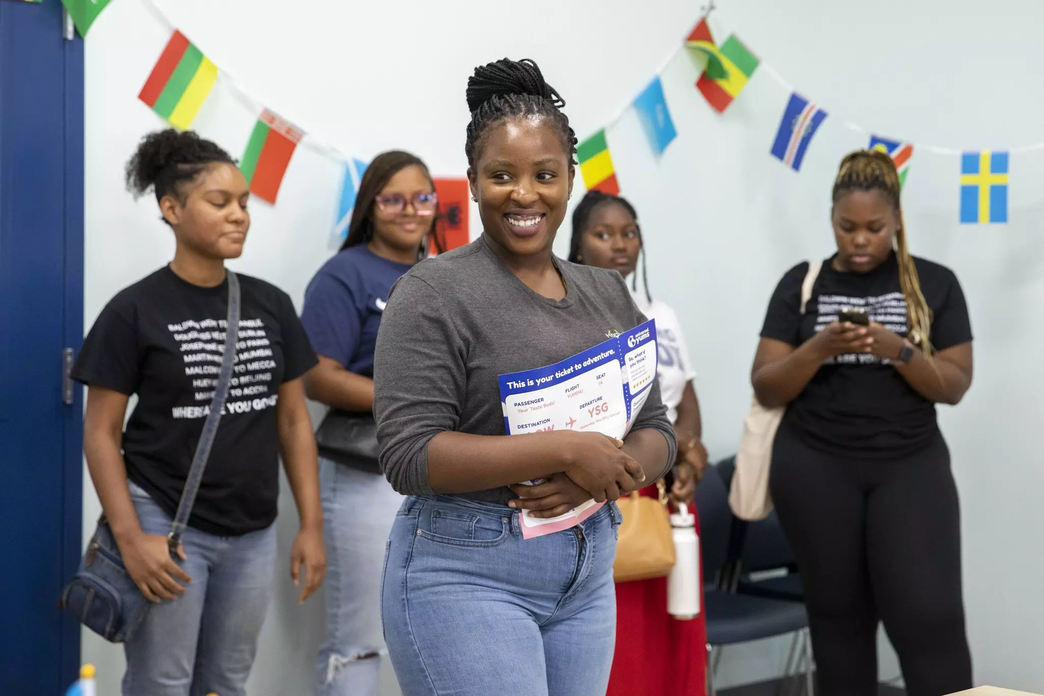 beGirl.world x Lonely Planet passport event in Washington, DC on September 9, 2023 © Amanda Andrade-Rhoades
