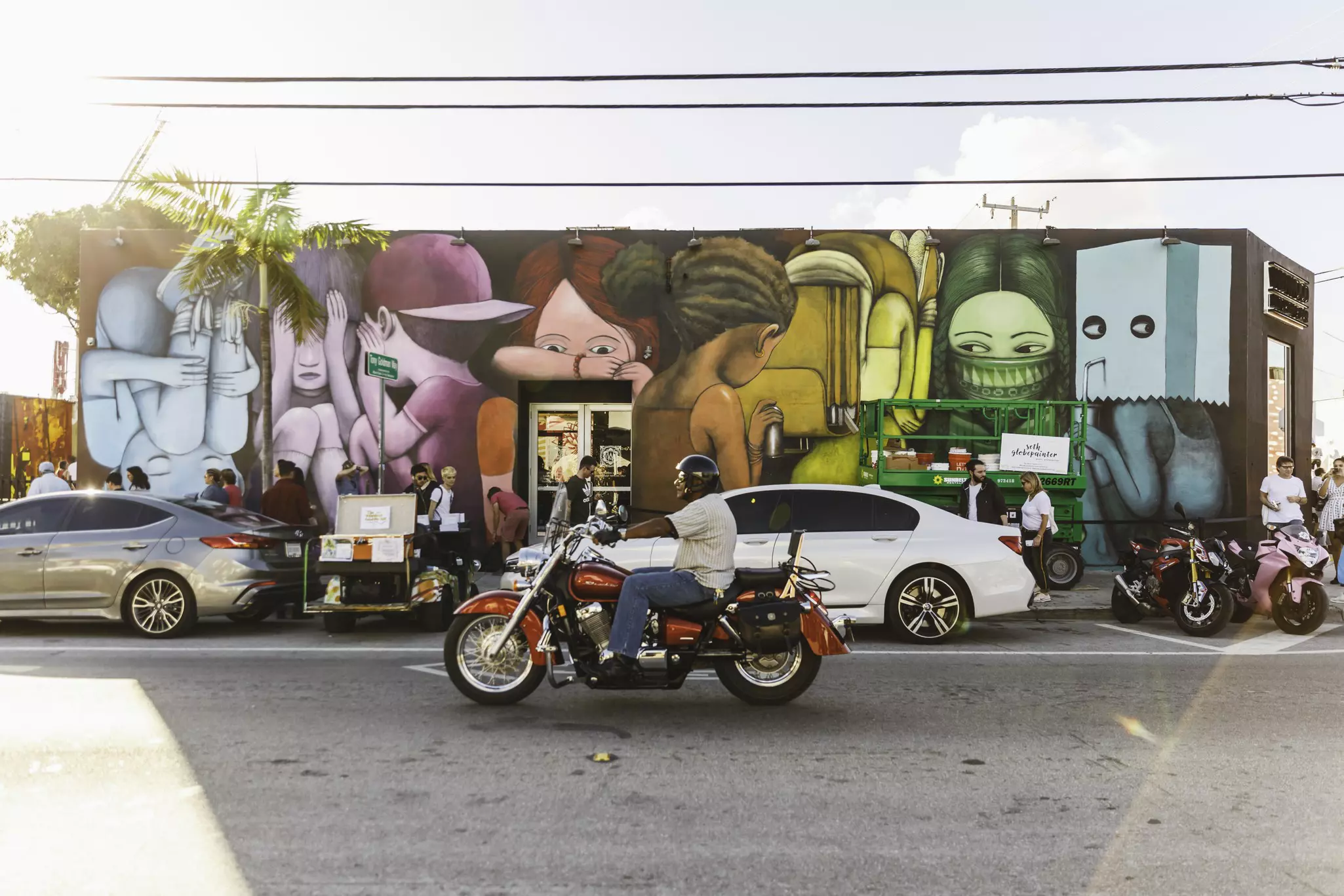 There are murals as far as the eye can see in Wynwood Walls, Miami © Torresigner/Getty Images