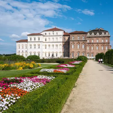 Gardens of the Palace of Venaria, the residence of the Royal House of Savoy