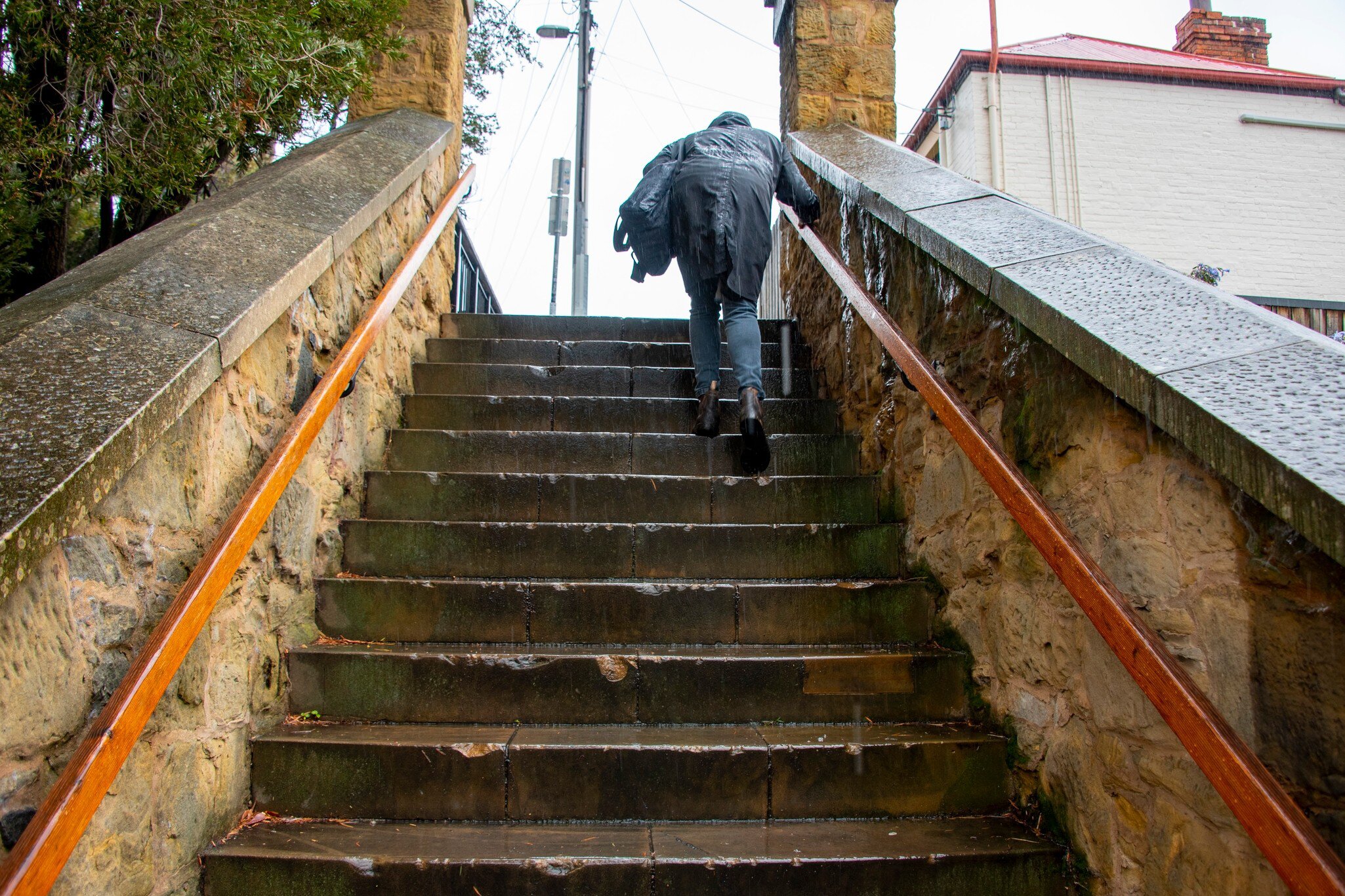 Kelly's Steps in Hobart, Tasmania, Australia.