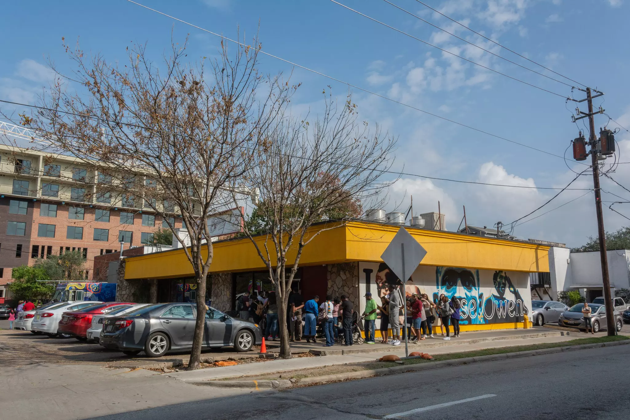 Exterior of Breakfast Klub restaurant