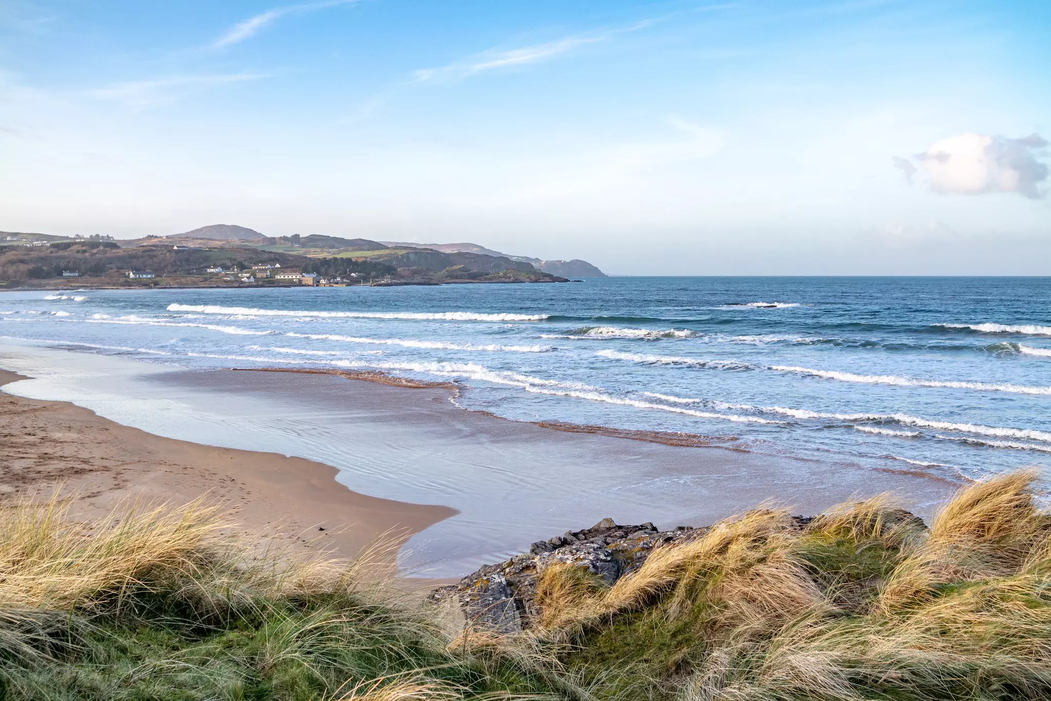 Culdaff beach on the Inishowen Peninsula, County Donegal, Ireland