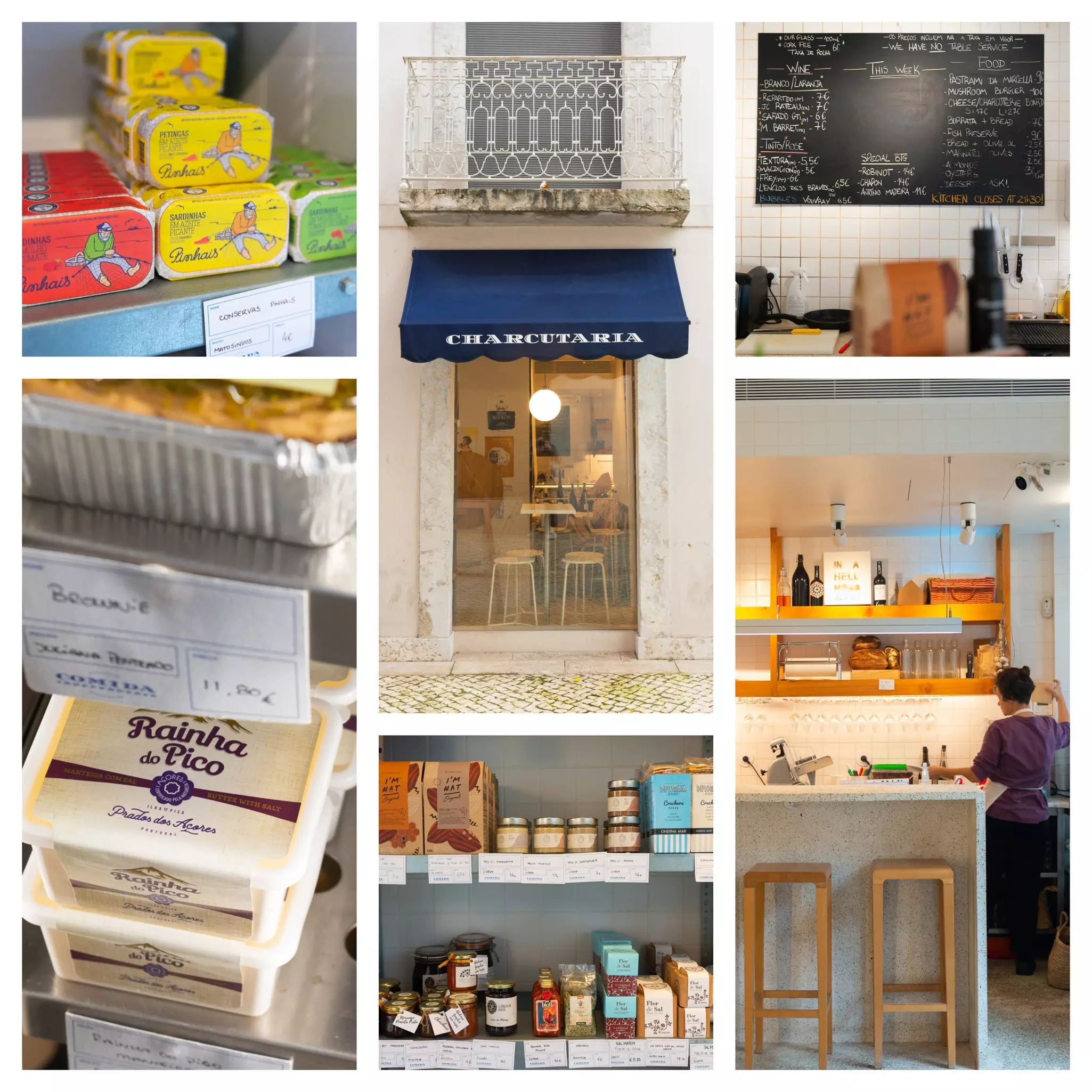 Stop in for a glass of wine, leave with gourmet groceries at Lisbon’s Comida Independente market © Austin Bush