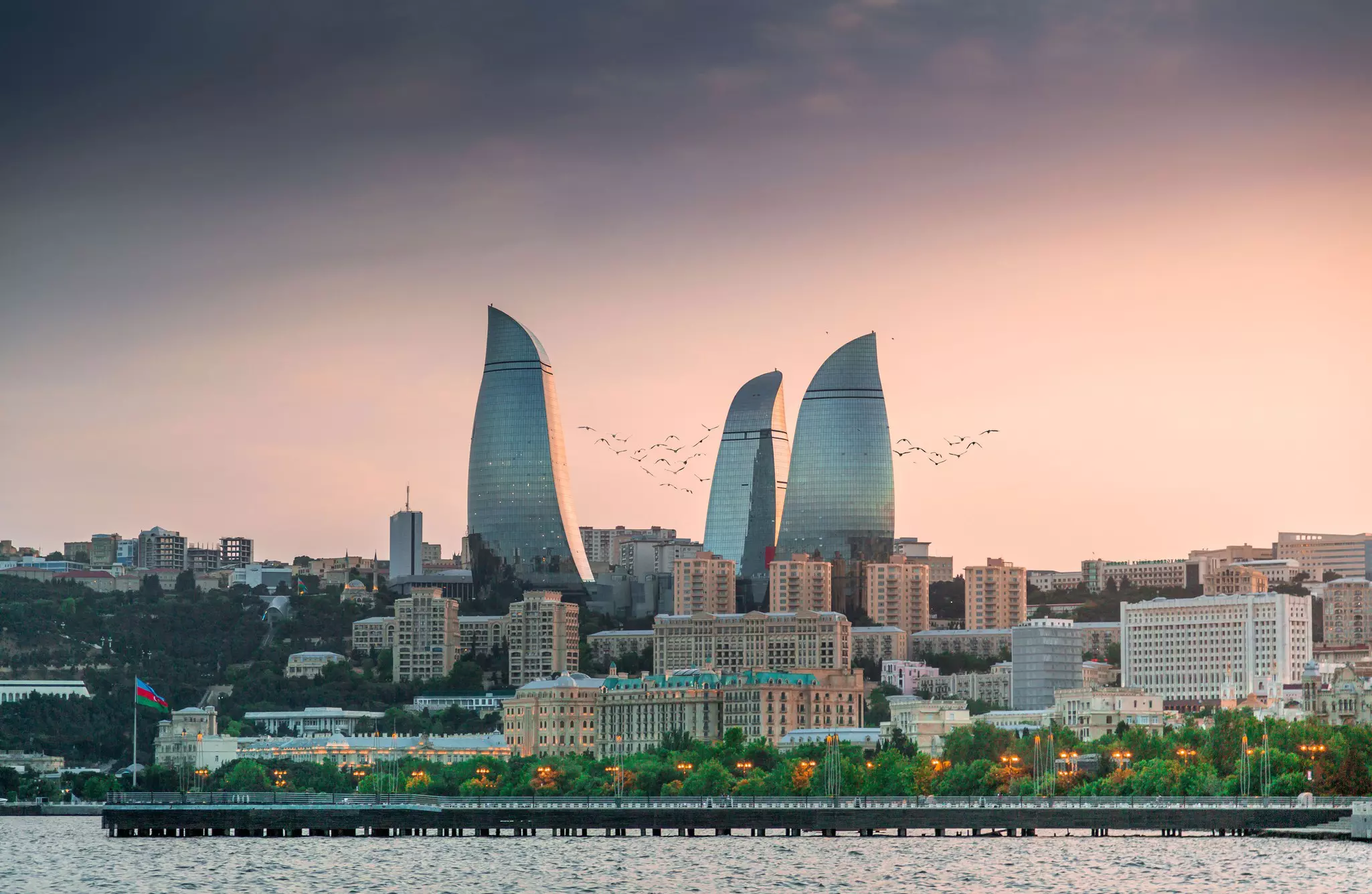 Baku the capital of Azerbaijan