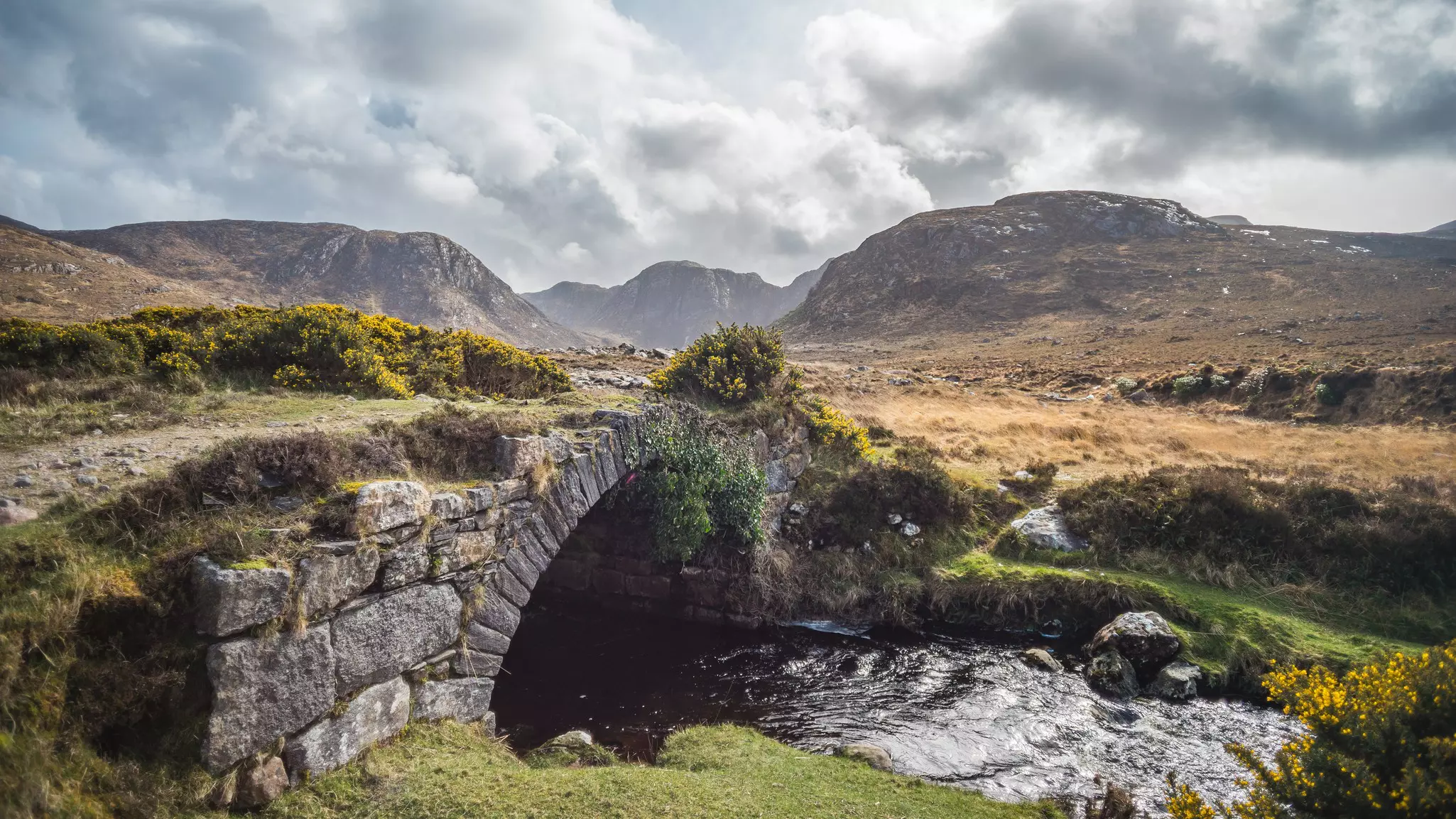 A bridge in Poisoned Glen, County Donegal