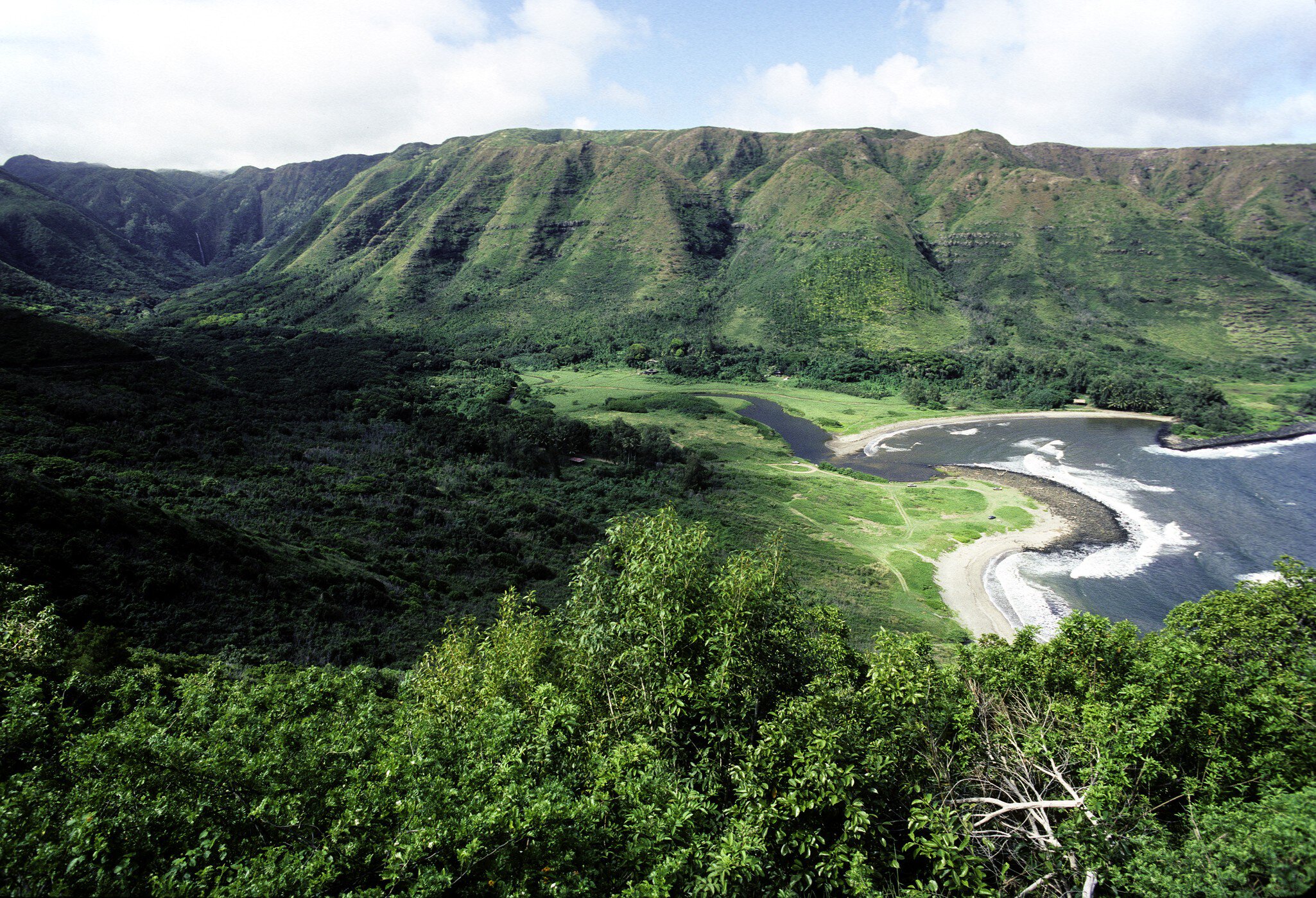 Halawa Valley, Molokai, Hawaii.