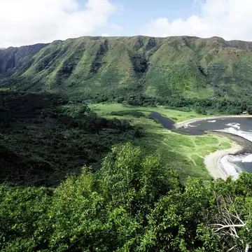 Halawa Valley, Molokai, Hawaii.