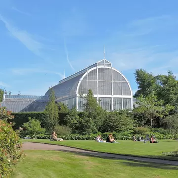 Gothenburg - Sweden. June 30, 2016: A sunny day at the wonderful park Gothenburg garden society. Swedish name is "Trädgårdsföreningen".