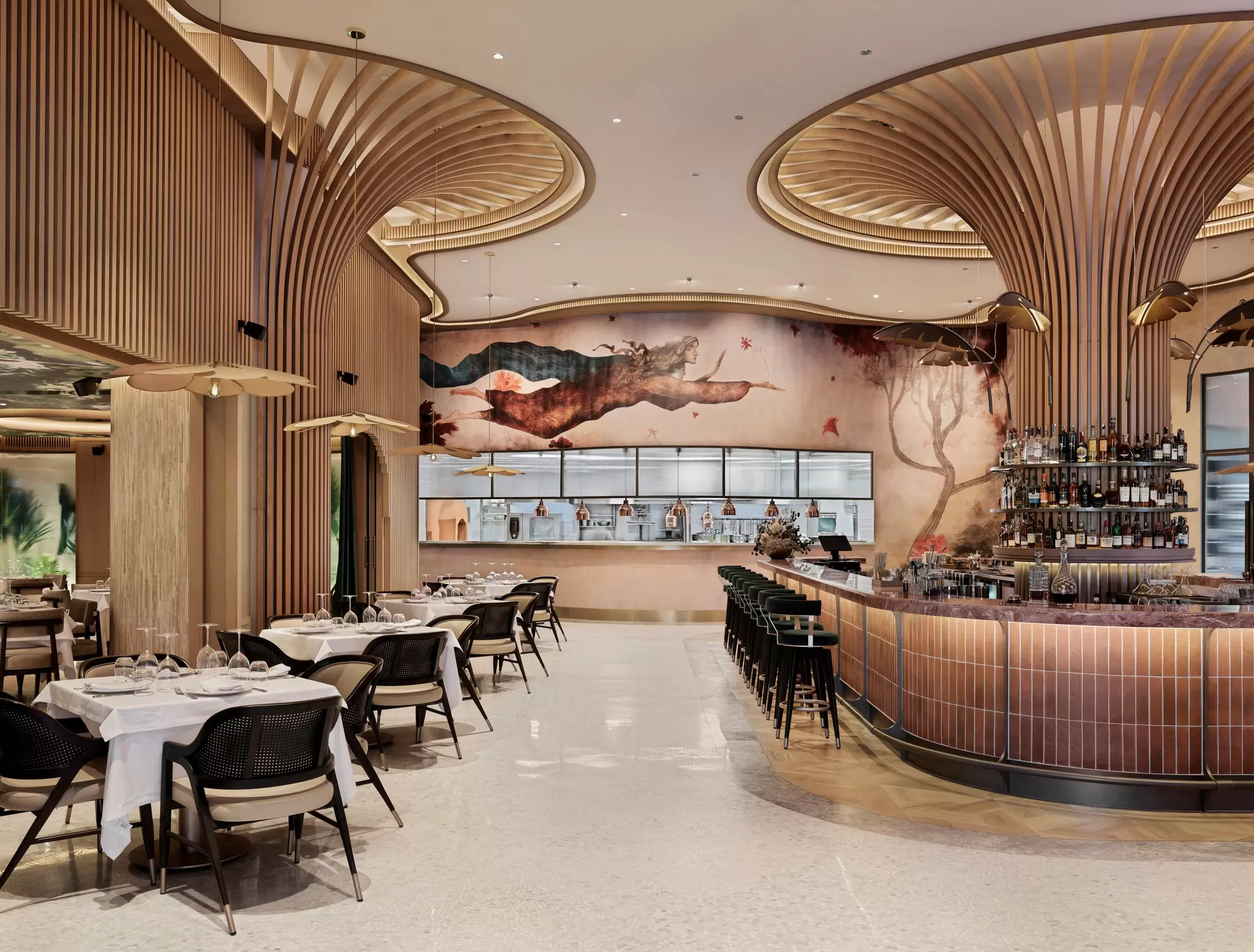Seraf Vadi, a fine-dining restaurant in İstanbul. Seraf Vadi