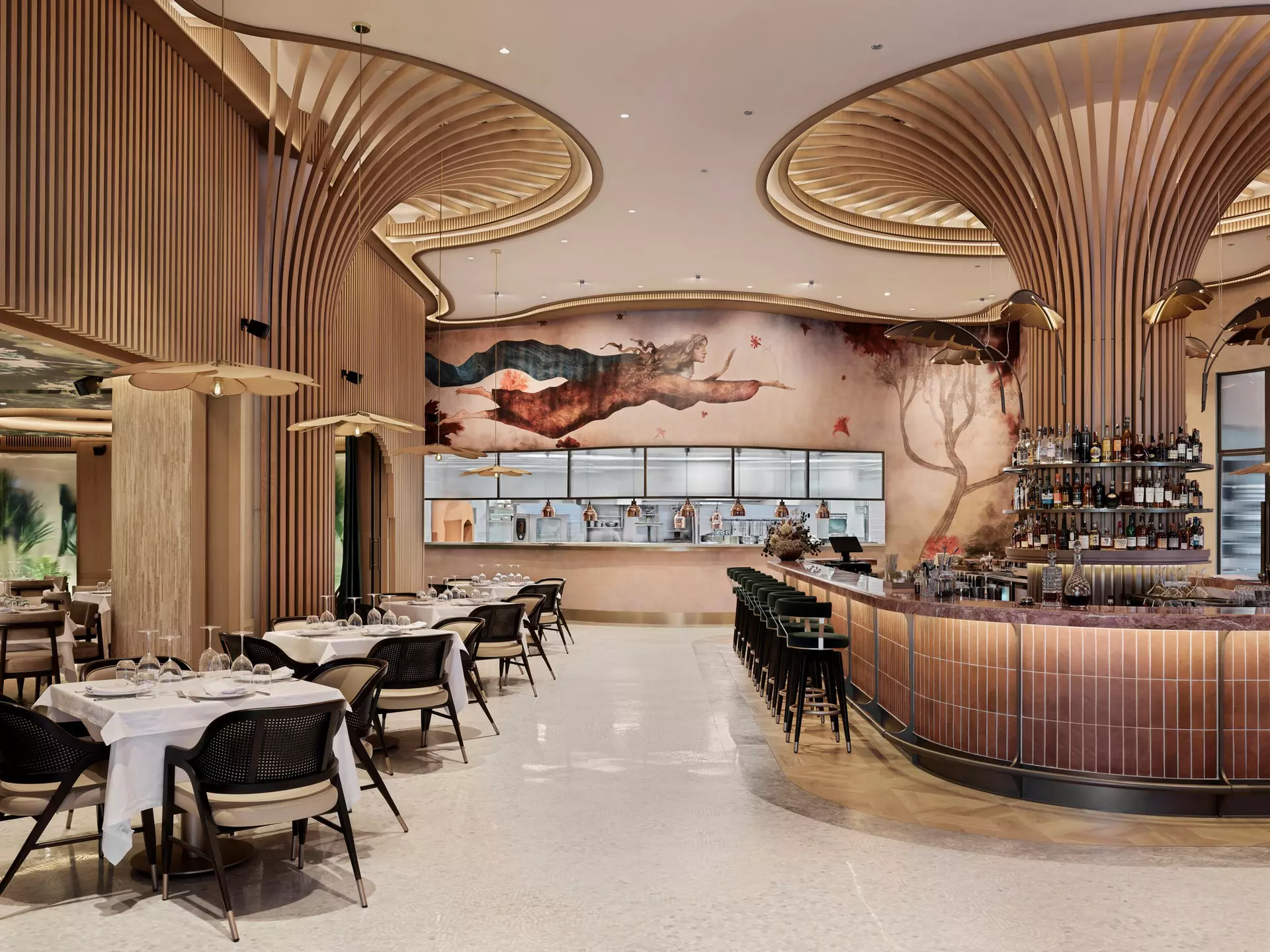 Seraf Vadi, a fine-dining restaurant in İstanbul. Seraf Vadi