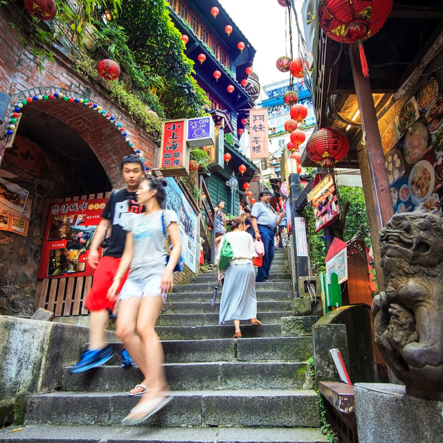 Jiufen in Taiwan 