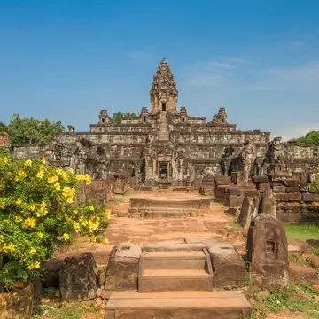 Bakong Temple in Cambodia.