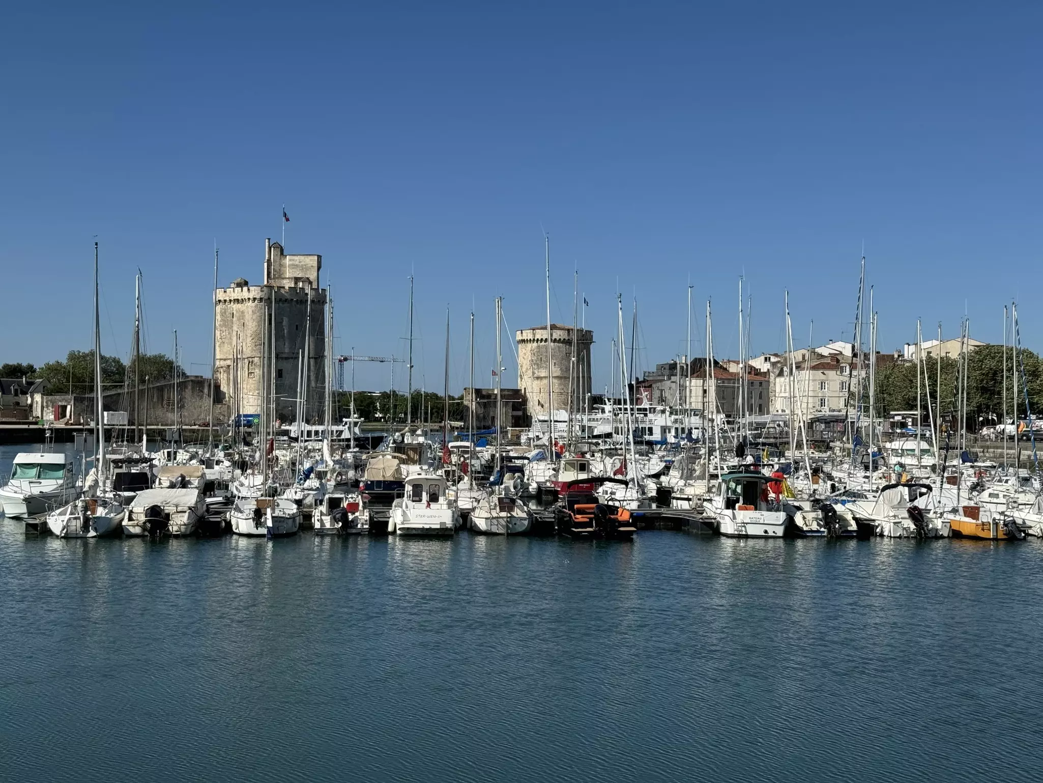 Old port of La Rochelle, France