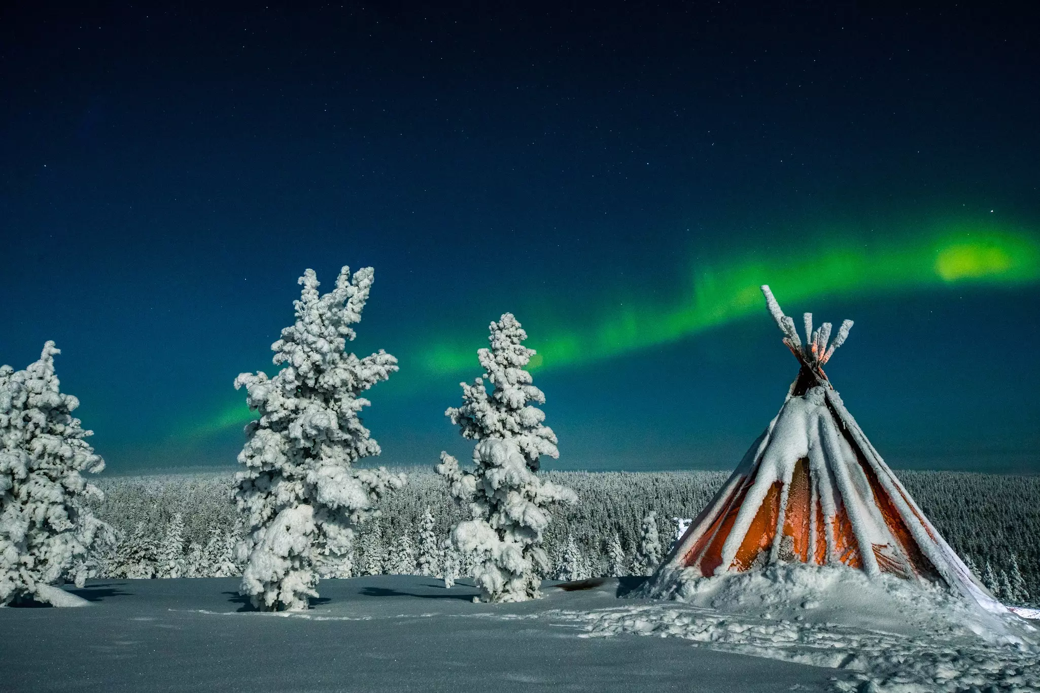 Seeing the northern lights in Finnish Lapland is a magical experience indeed © Thomas Niedermueller / Getty Images
