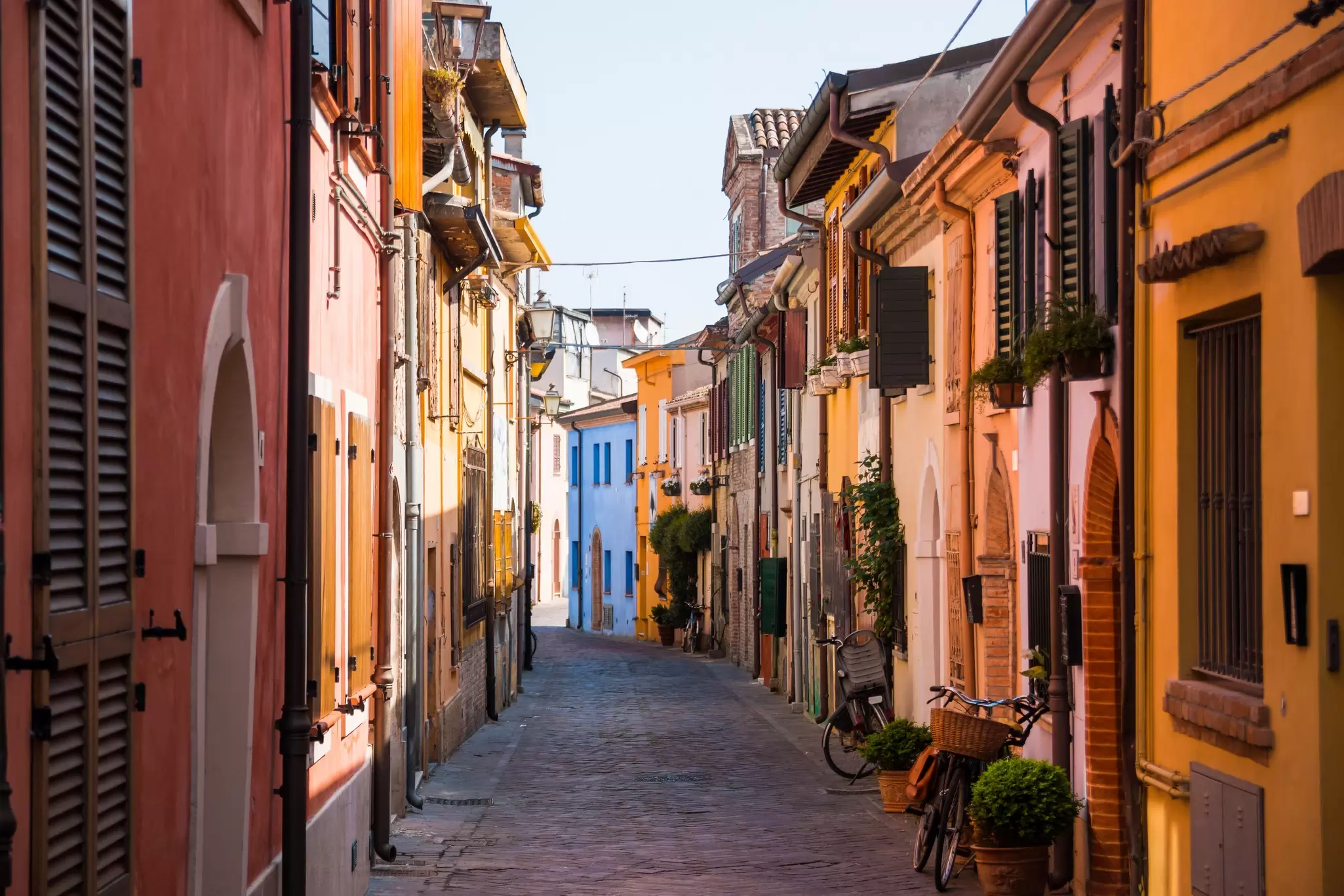 Head away from the beach to discover the historic charms of Rimini. Tatiana Dyuvbanova / Getty Images