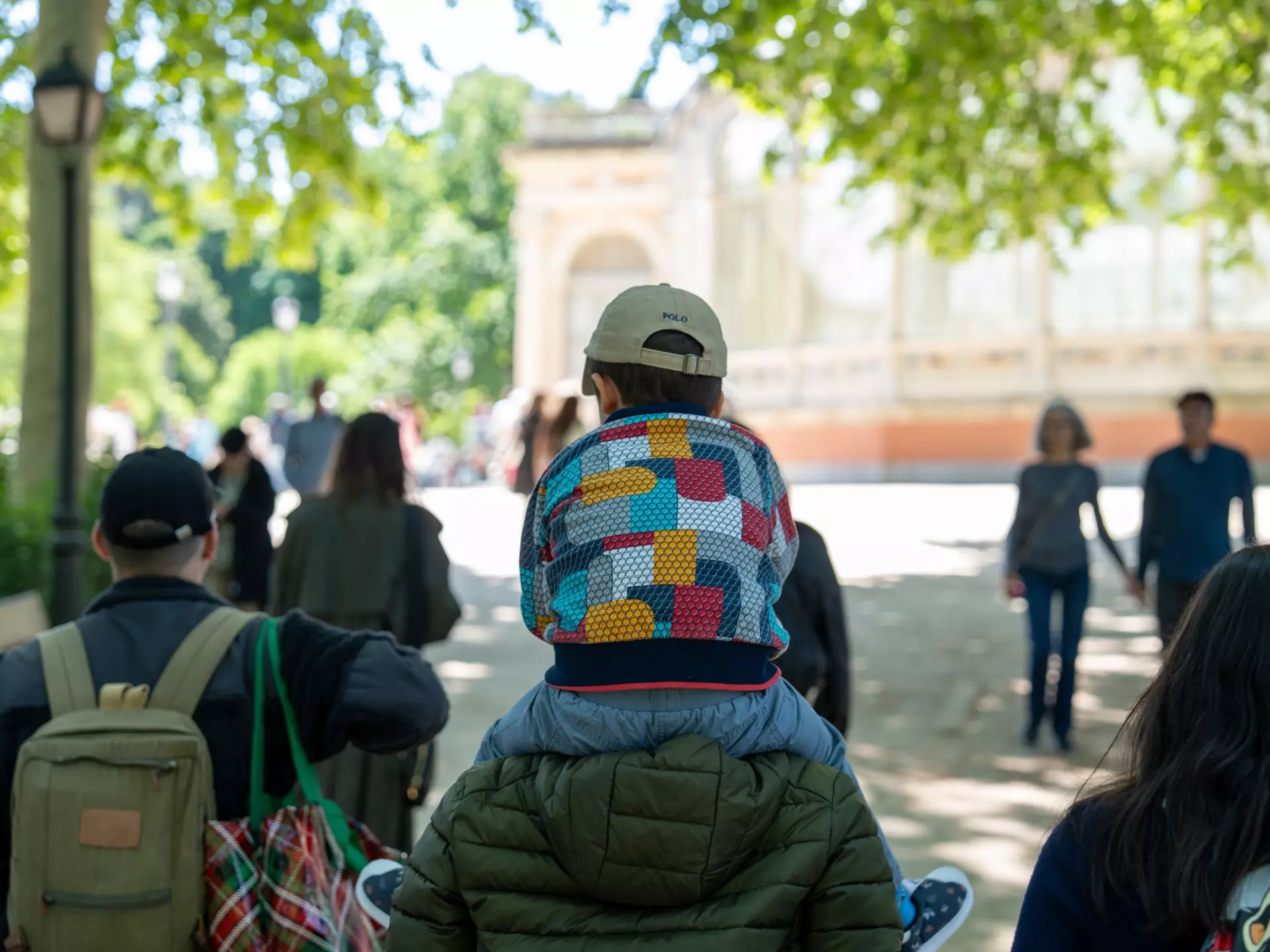 A family in Madrid's Retiro Park. Blake Horn for Lonely Planet